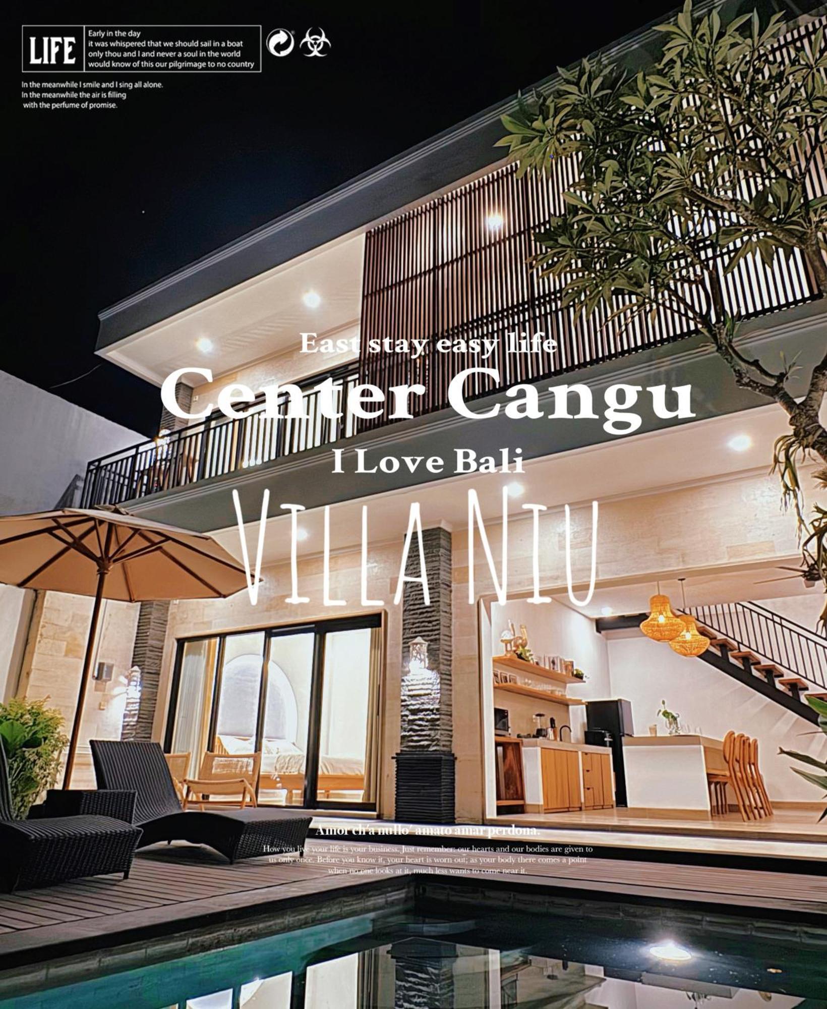 Villa Niu Center Canggu - Fattylion Exterior photo